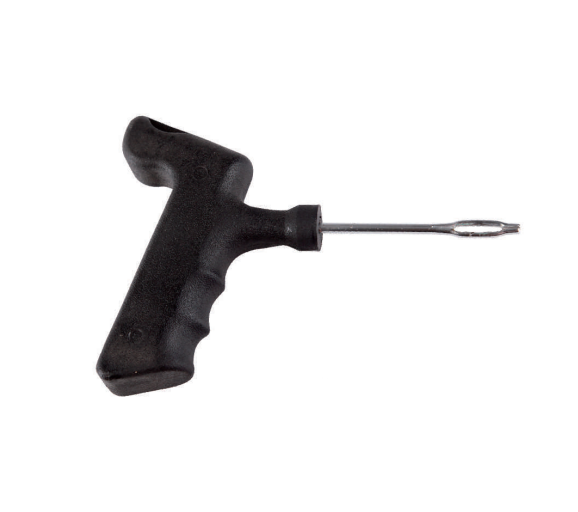 Scula pentru snur cu maner de plastic