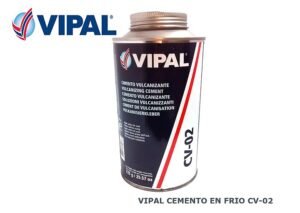 CV02.jpg VIPAL-CV02-Solutie transparenta pentru lipit petice la rece1000ML/725g